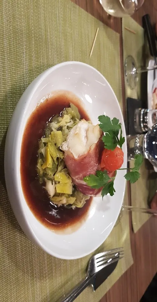 Dos de Cabillaud Fondu de Poireaux