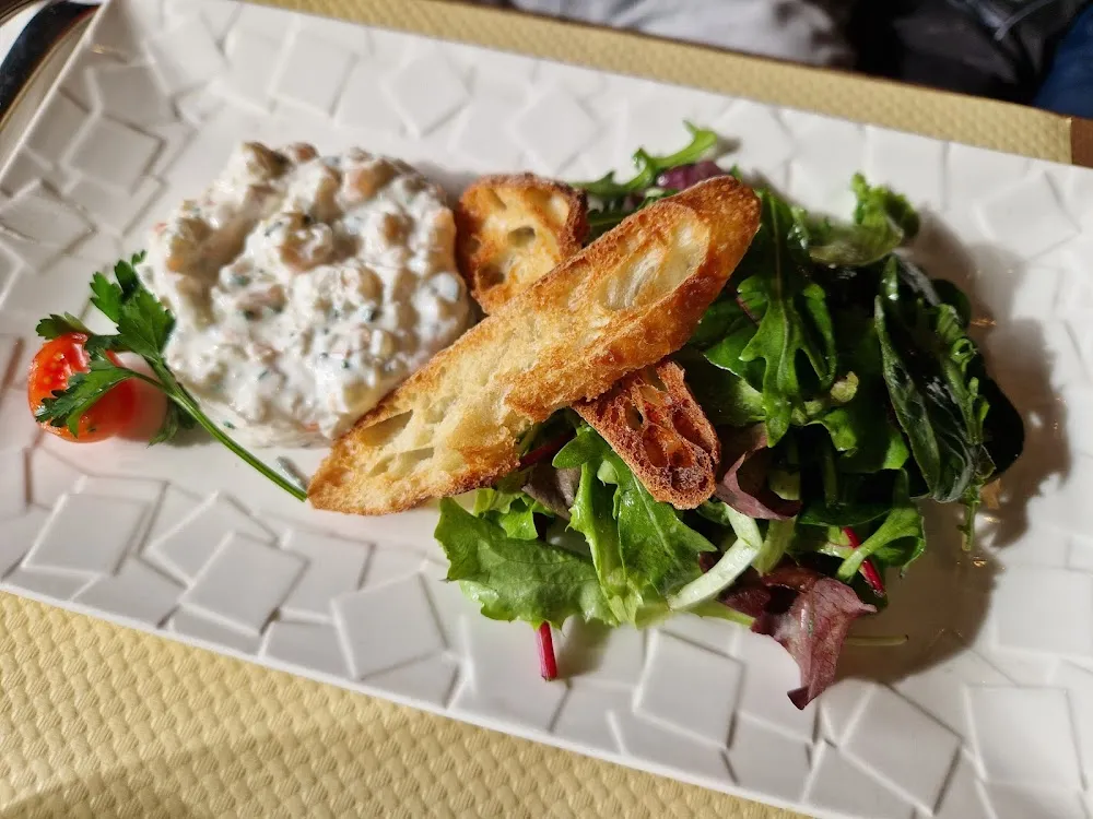 Tartare Saumon Fumé Crevettes Et Chèvre
